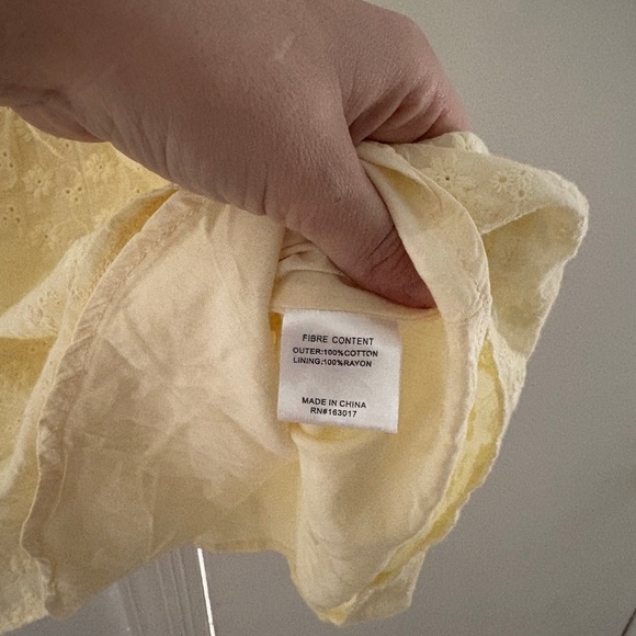 Princess Polly Narlia mini dress Lemon - Picture 12 of 15